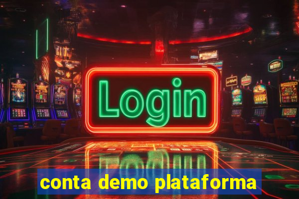 conta demo plataforma